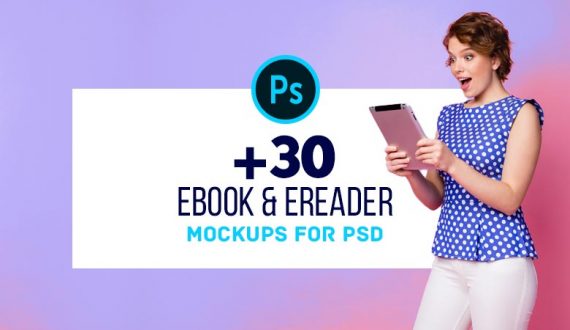 30+ Best Free & Premium EBook Mockups For Graphic Designers