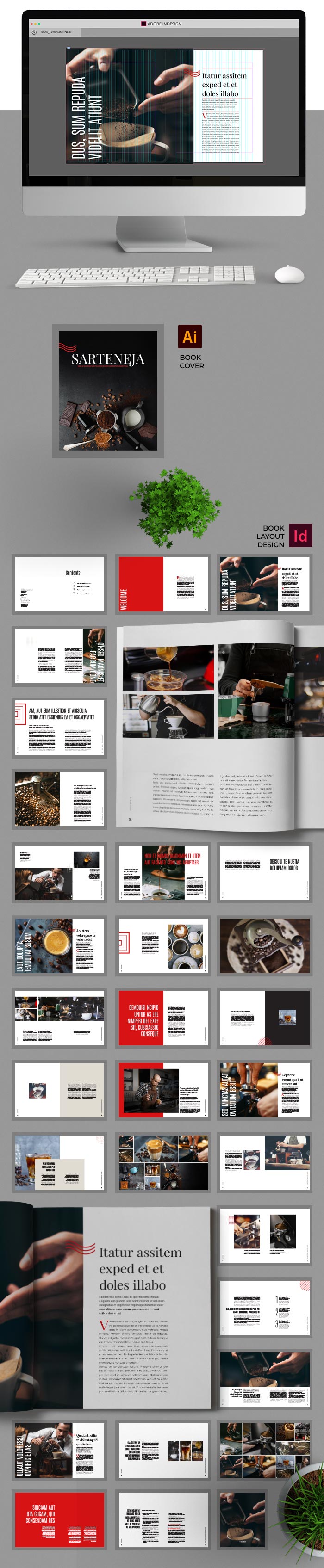 Coffee Table Book Template