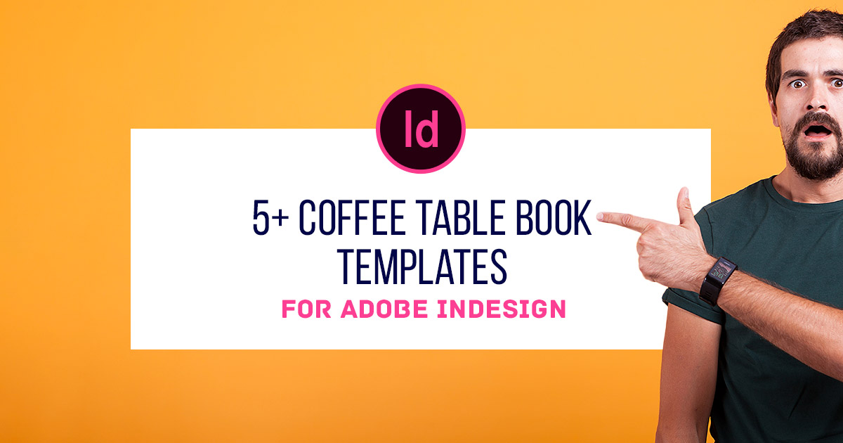 Coffee Table Book Template for InDesign 