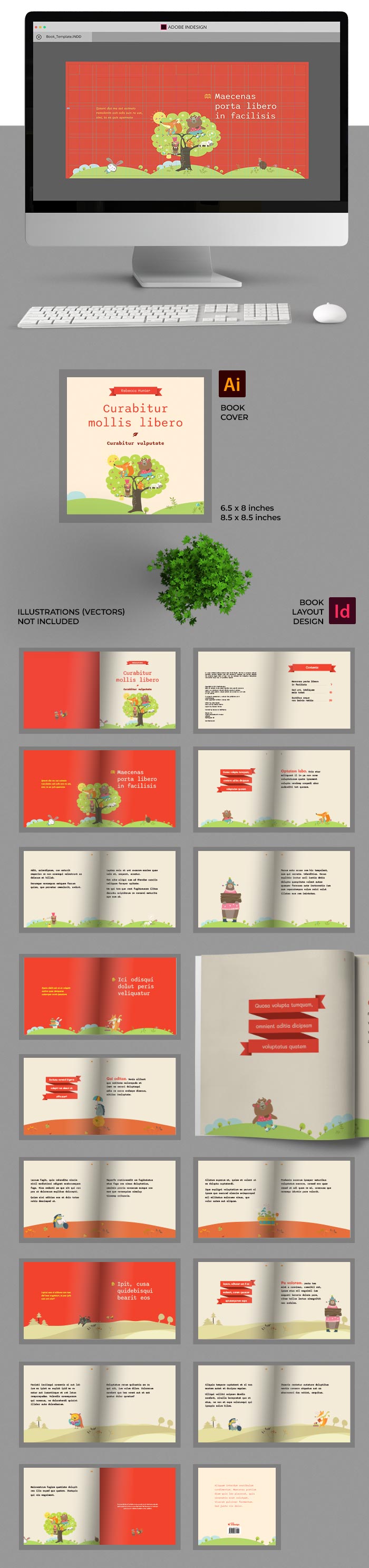 Children's Book Template for Adobe InDesign