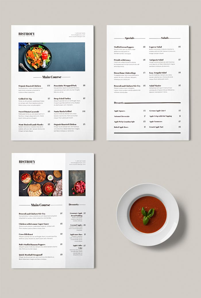 Restaurant Menu Template