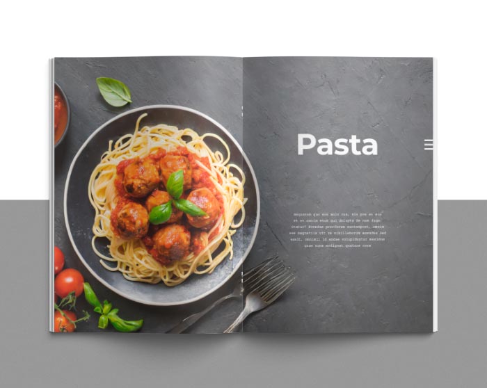 Cookbook Template for Adobe InDesign