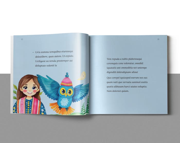 InDesign Template for Children's Book 