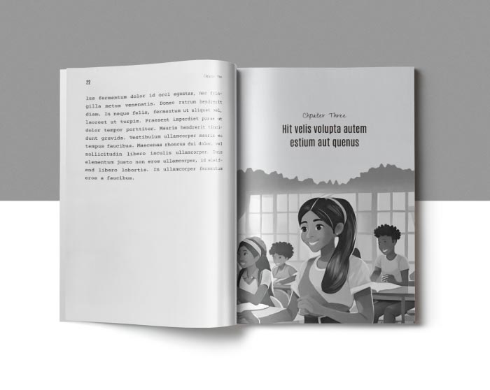 Children's Book Layout Template