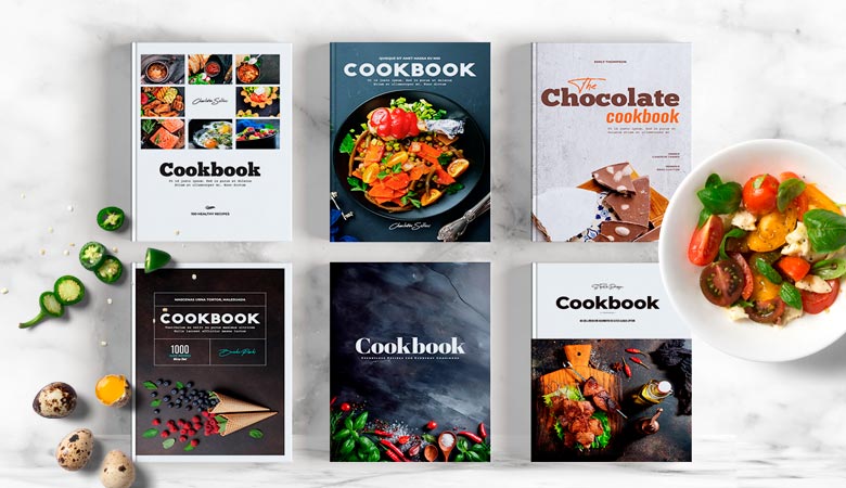 Plantillas de Libros de Cocina para InDesign