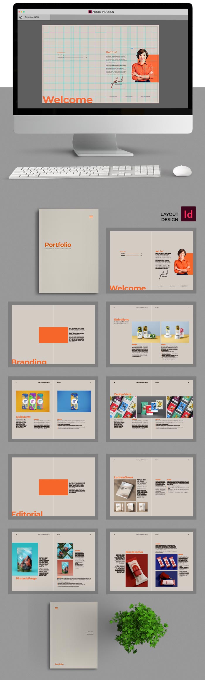 Portfolio Template for Designers