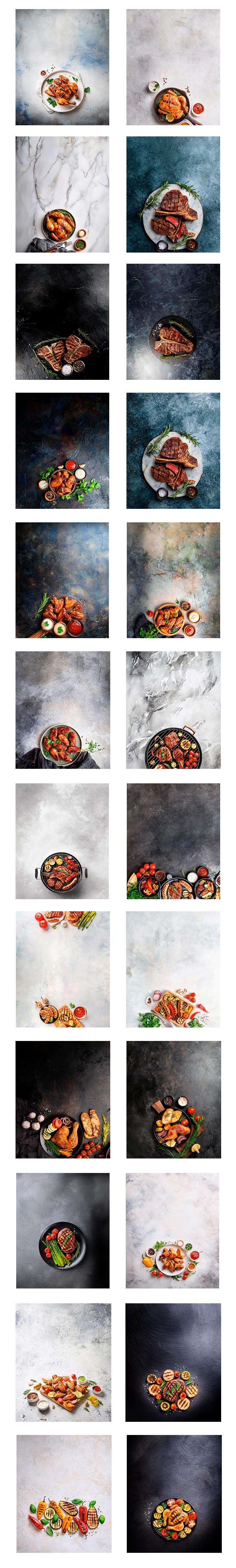 Best Grilled Gourmet Food Photos: Perfect for Cookbook Cover Design