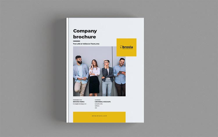 Free Brochure Template for InDesign