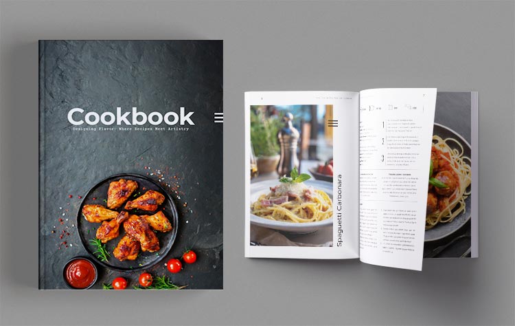 Cookbook Template for InDesign