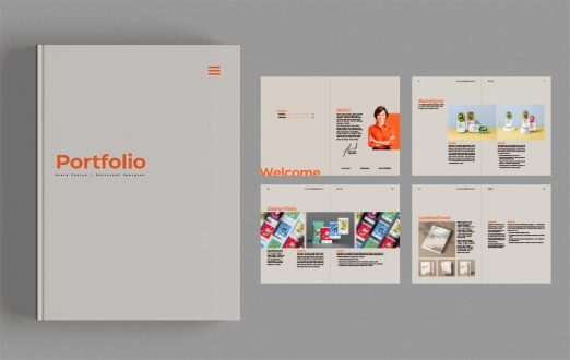 InDesign Portfolio Template
