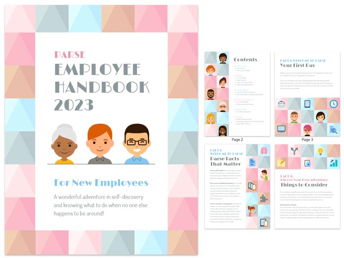 Employee Handbook Template