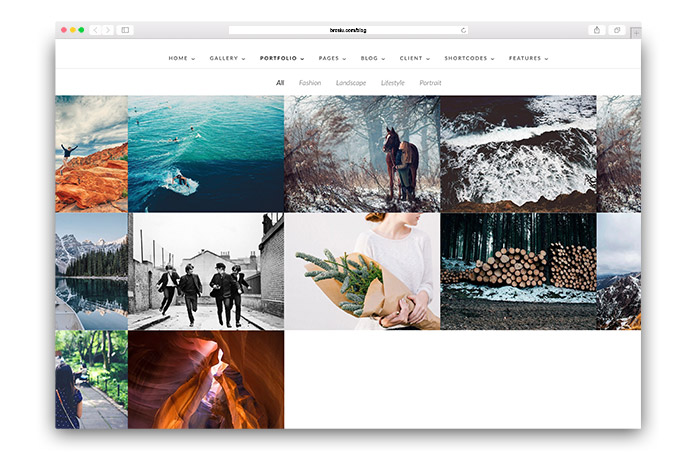 PhotoMe | Portfolio WordPress