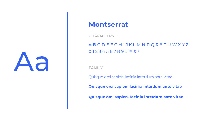 Montserrat Font Example