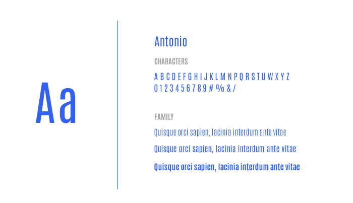 Ejemplos de Tipografía Antonio para Diseño de Libros