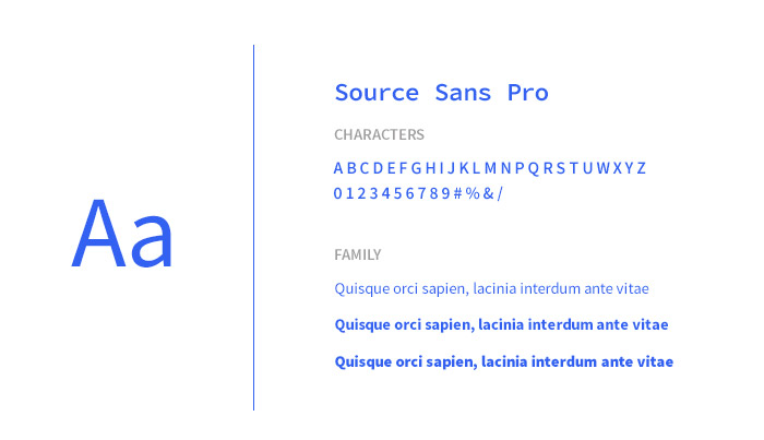 Source Sans Pro Font Example