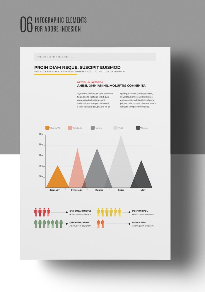 Infographic Elements for InDesign 6