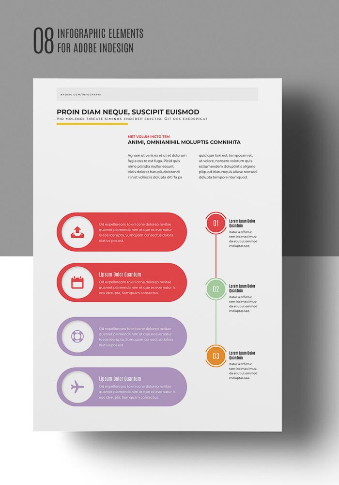 Infographic Elements for InDesign 8